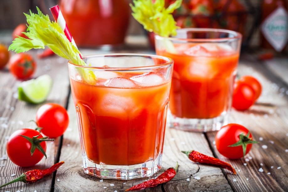 Pomidorų sulčių kokteilis