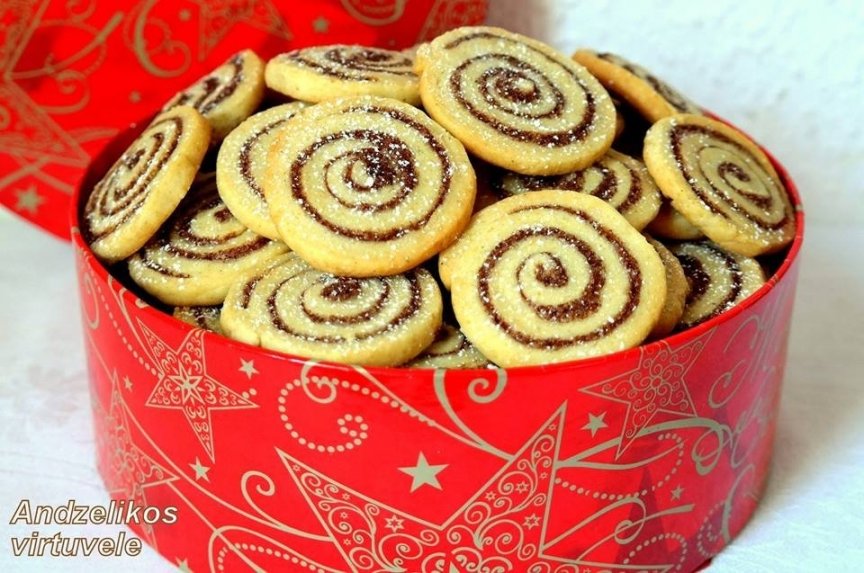 Cinamoniniai sausainiai - be galo skanūs ir gražūs