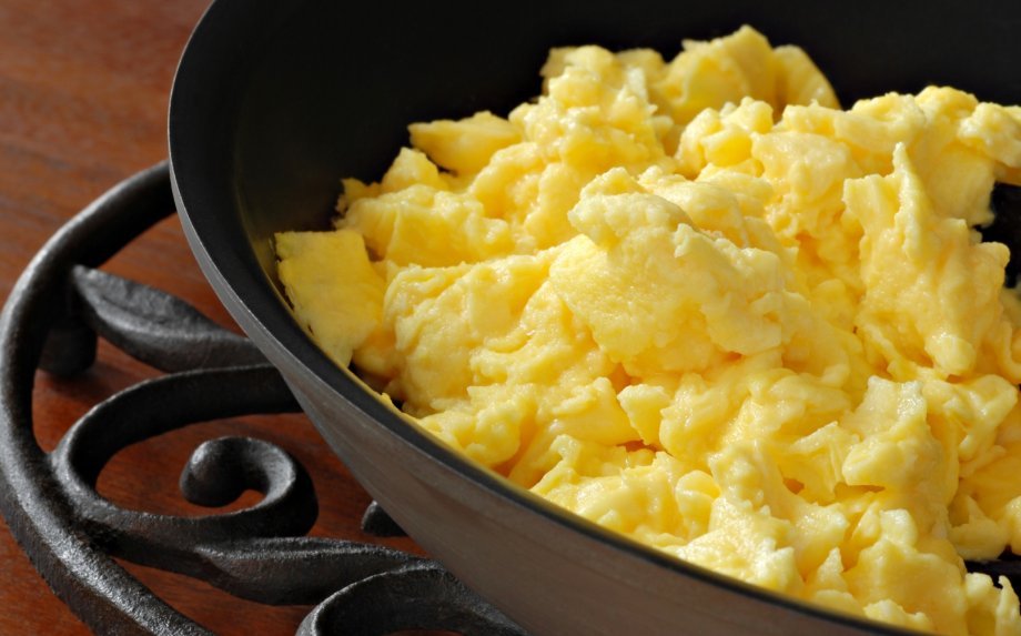 Idealiai minkšti plakti pusryčių kiaušiniai