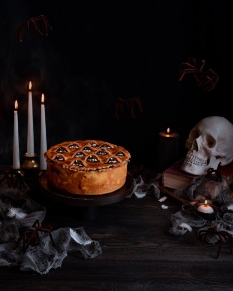 Nesaldus pyragas Helovynui