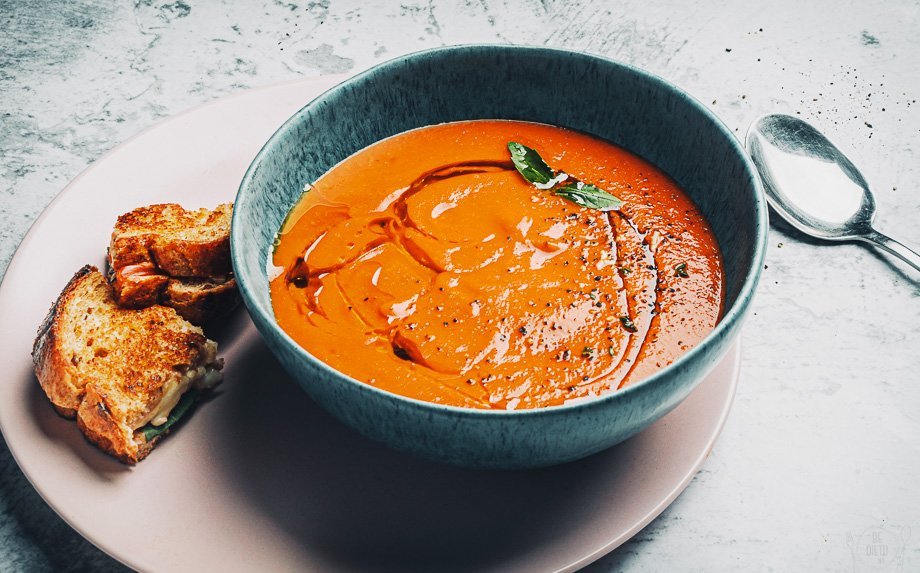 Tinginukų pomidorų sriuba - mūsų mėgstamiausia