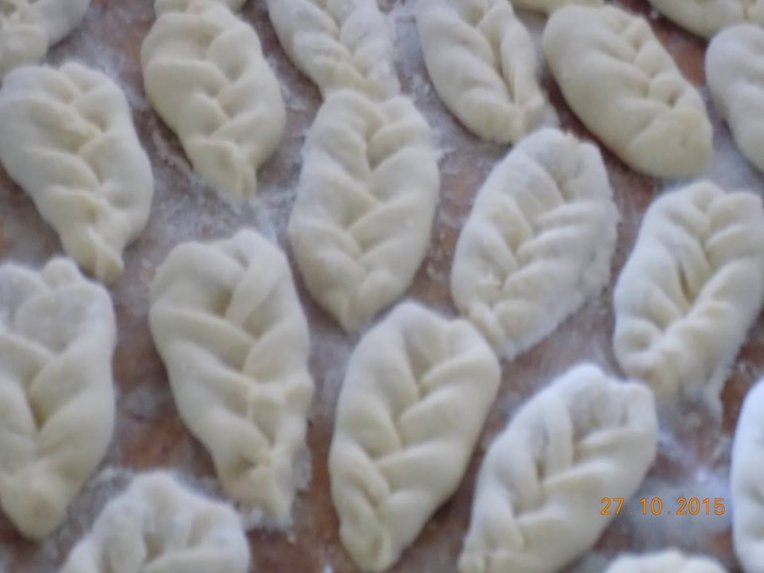 Uzbekiški virtinukai Mantai su mėsos įdaru