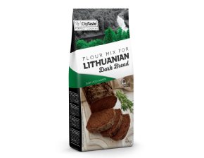 Miltinis mišinys lietuviško stiliaus juodai duonai