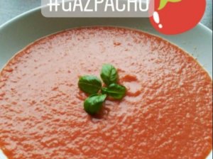 Gazpacho - šalta trinta pomidorų sriuba