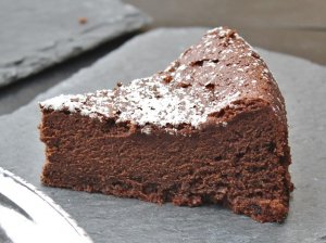 Šokoladinis pyragas be miltų