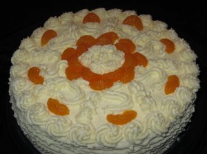 Tortas su varške ir apelsinais