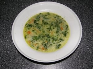 Špinatų sriuba
