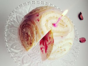 Nekeptas jogurtinis desertas pyragas „Vėžliukas“