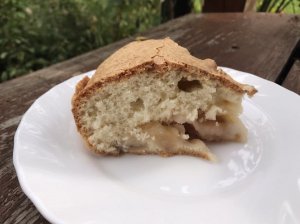 Obuolių pyragas traškia plutele