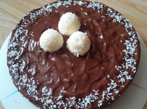 Šokoladinis grietininis tortas