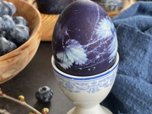 Mėlynėmis marginti kiaušiniai