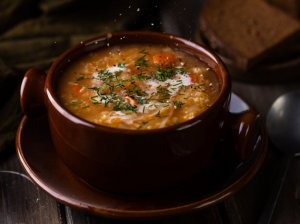 Kopūstų sriuba su sorų kruopomis (Kapustniak)