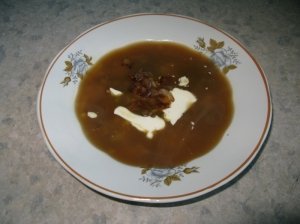 Džiovintų baravykų sriuba