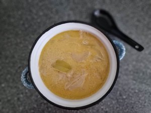 Svogūnų sriuba su faršu