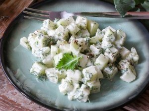 Kaliaropės salotos - greitos ir skanios