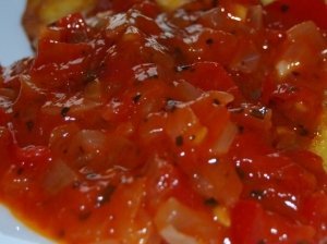 Pomidorų ir paprikų padažas