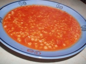 Grikių ir pomidorų sriuba