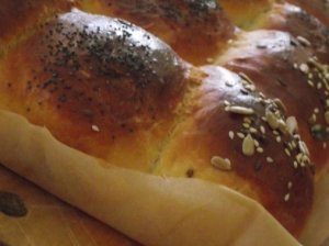 Vokiška šventinė duona (Partybrot)