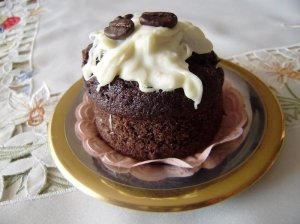Šokoladiniai kavos skonio keksiukai "Muffin"