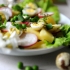 Bulvių salotos su putpelių kiaušiniais