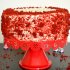 Tortas „Raudonasis aksomas“ su švelniu kremu