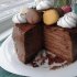Nuostabus šokoladinis tortas "Triufelis"