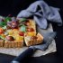 Pelėsinio sūrio pyragas kyšas kišas su vyšniniais pomidorais
