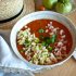 Trinta šviežių pomidorų sriuba