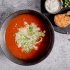 Keptų daržovių sriuba su sūriu