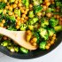 Brokolių stir fry