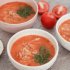 Pomidorų sriuba su ryžiais ir vištiena