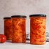 Pomidorų, morkų ir paprikų salotos žiemai