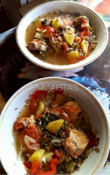 Chašlama - skanioji armėniška tiršta mėsos sriuba