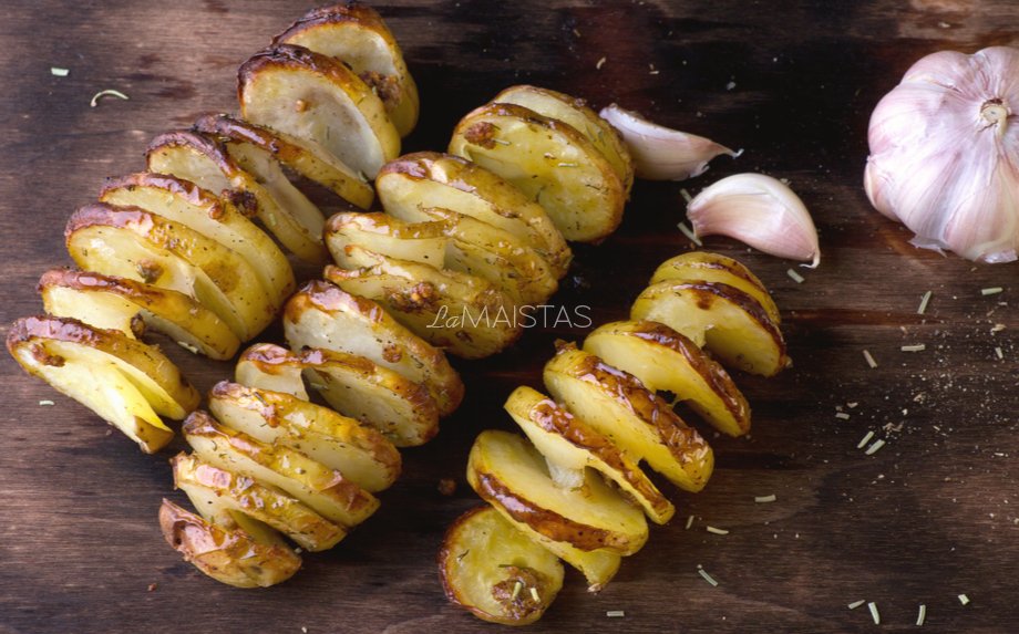 Bulvių spiralės orkaitėje