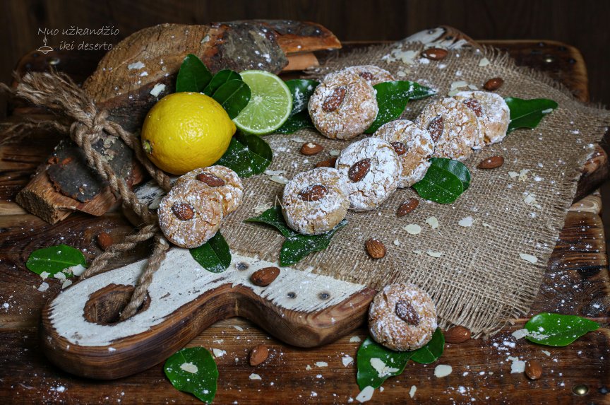 Sicilijos migdoliniai sausainiai
