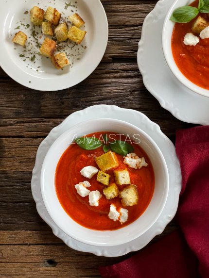 Kreminė pomidorų sriuba