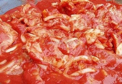 Pomidorinis šašlykų marinatas