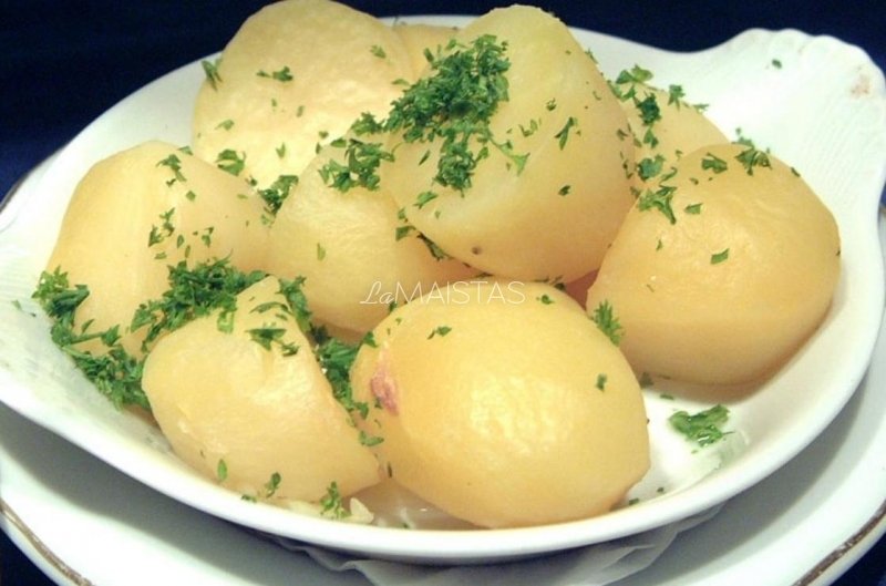 Sultinyje virtos bulvės