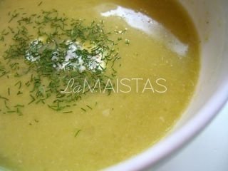 Kreminė artišokų sriuba