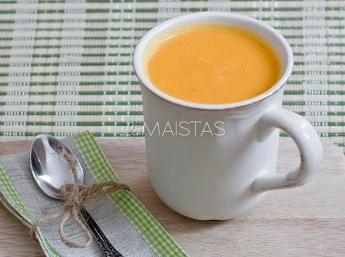 Morkų ir apelsinų sriuba