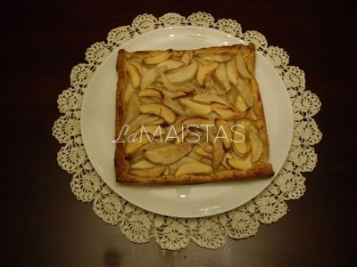 Prancūziškas obuolių pyragas
