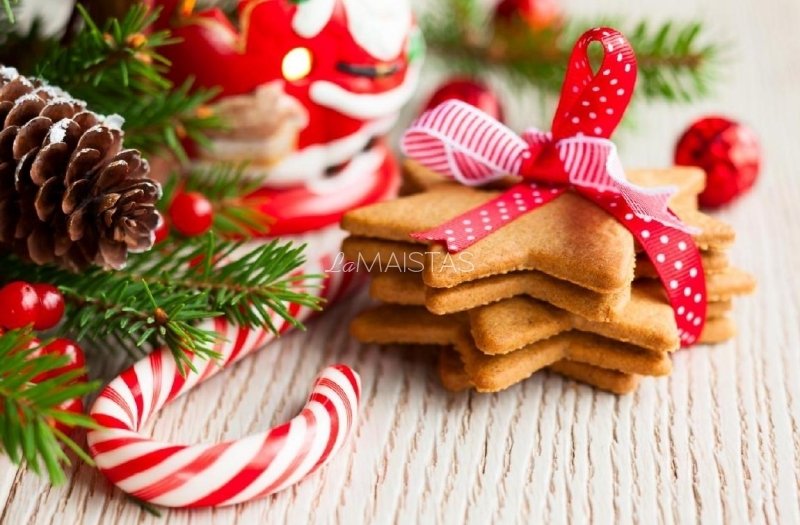 Sausainiai kvepiantys Kalėdomis 