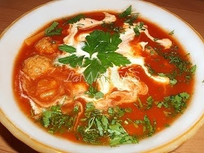 Daržovių sriuba su jautiena