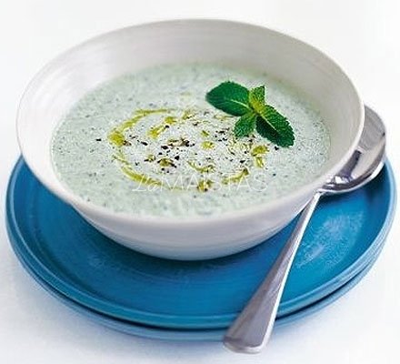 Šalta jogurtinė sriuba "Mėtutė"
