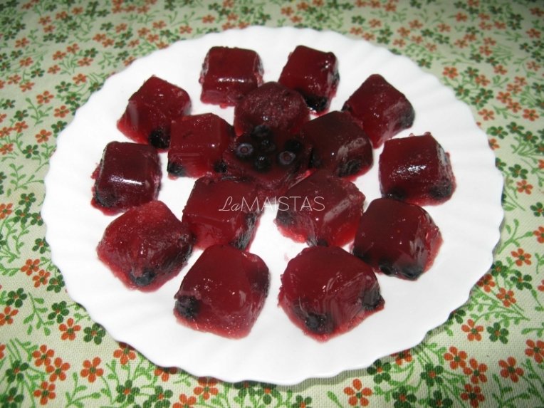 Vyšnių želės saldainiai