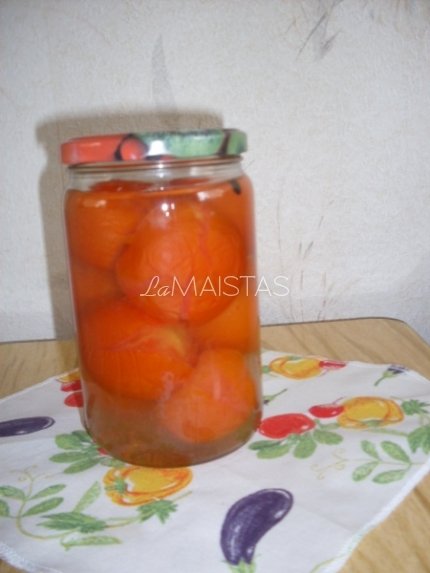 Marinuoti pomidorai