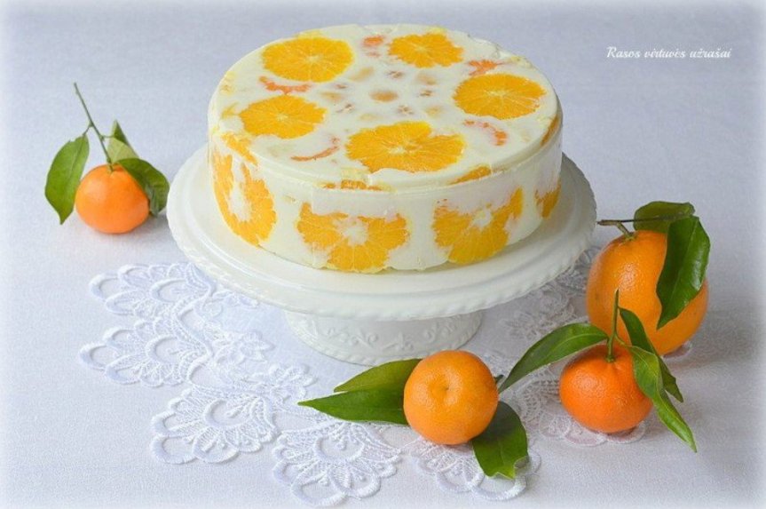 Jogurtinis tortas su apelsinais