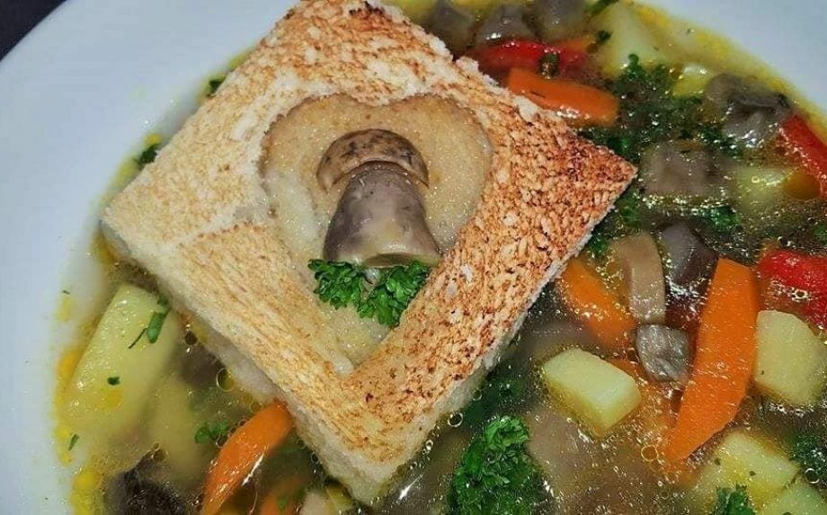 Rudens grybų sriuba