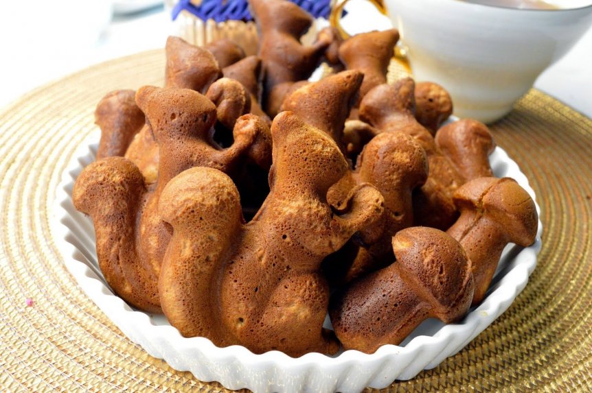 Vaikystės skonio medaus sausainiai "Voveraitės"