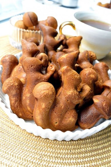 Vaikystės skonio medaus sausainiai "Voveraitės"